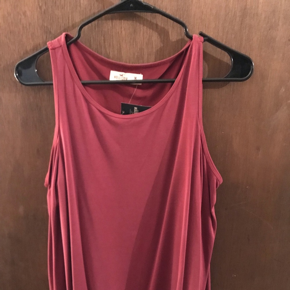Maroon Hollister Bell Long Sleeve Top - Picture 6 of 8